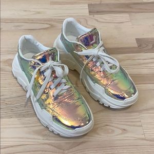 Joshua Sanders Iridescent Zenith Sneakers